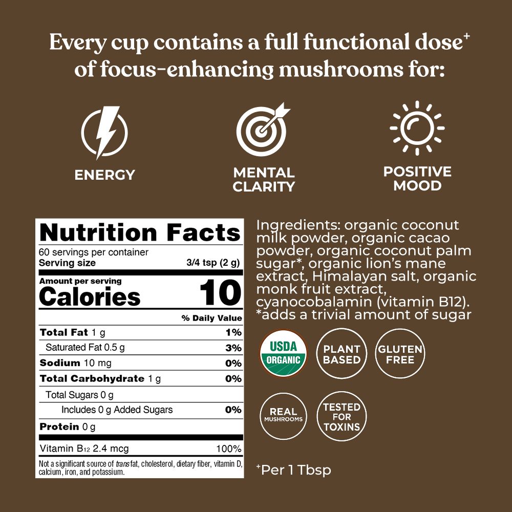 Focus Organic Creamer Chocolate - 6pack