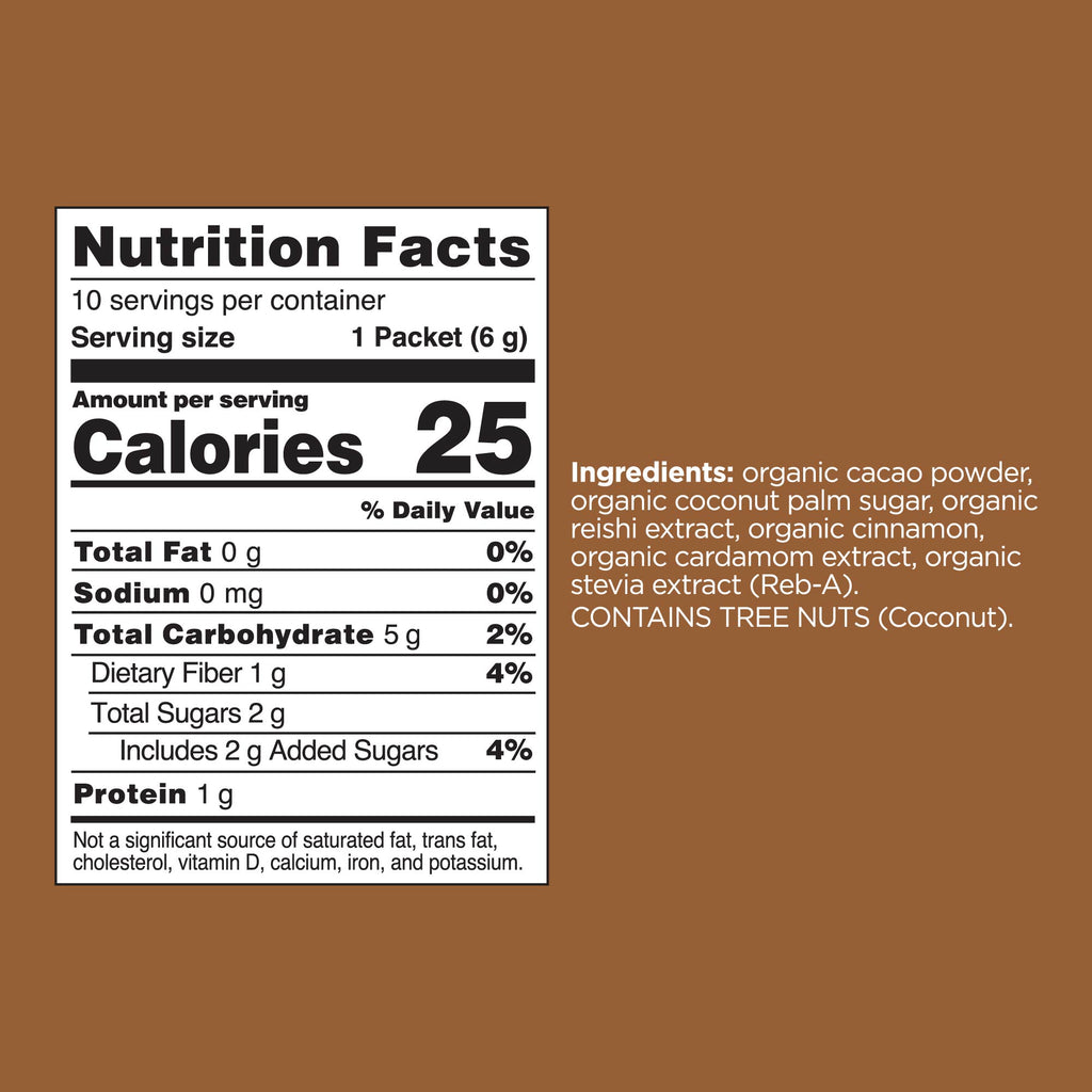 Calm Organic Mushroom Cacao - 4 pack