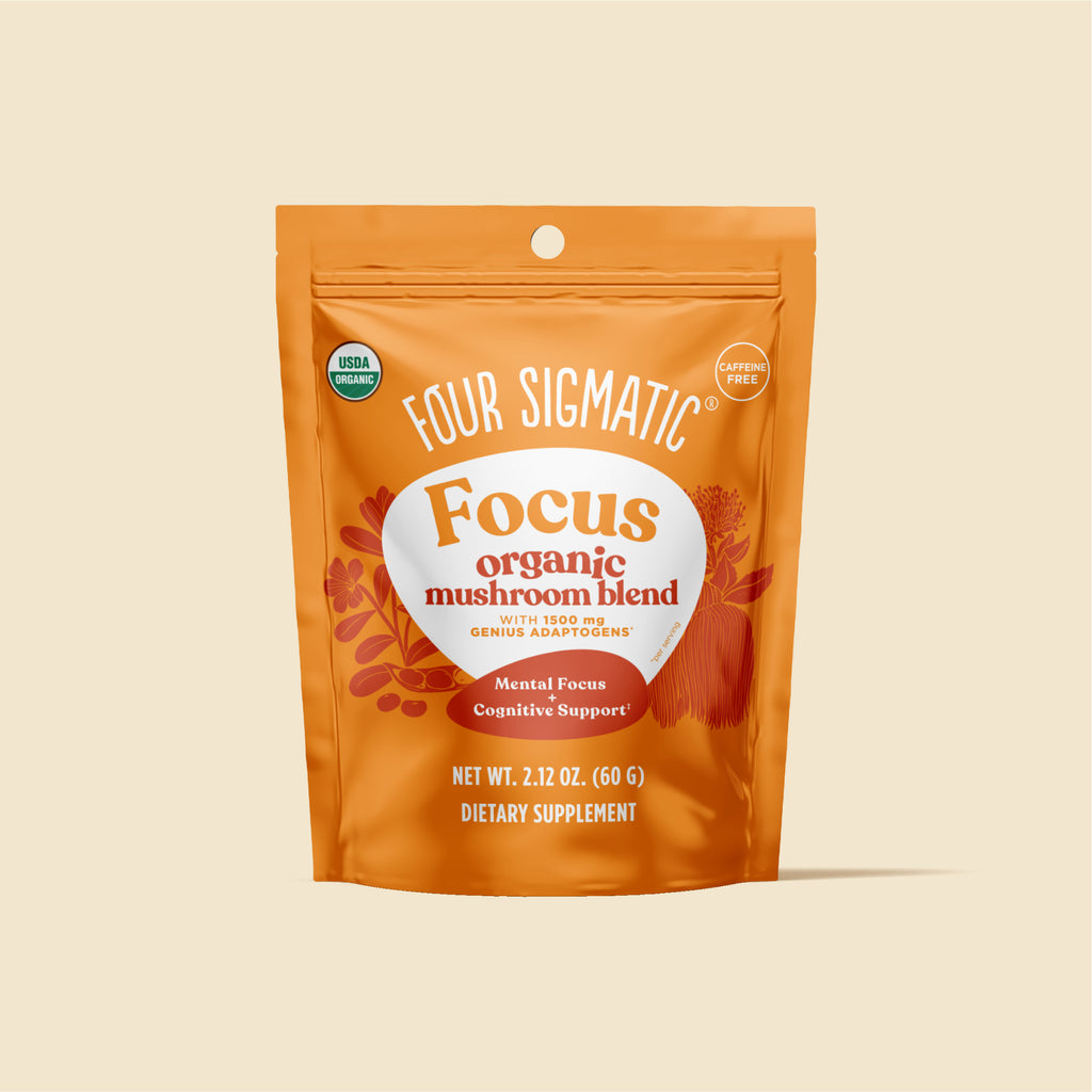 Focus Organic Mushroom Blend - 6 pack