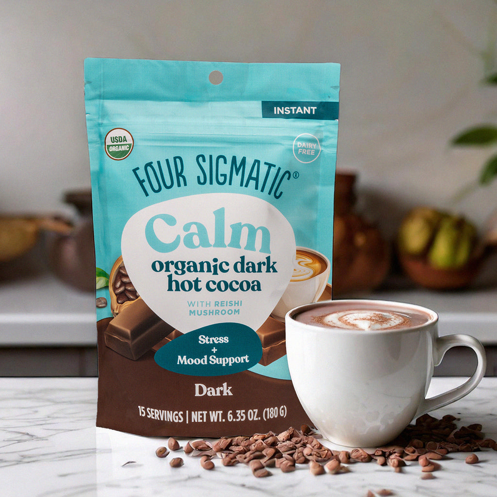 Calm Organic Dark Hot Cocoa Multi-serve - 6 pack
