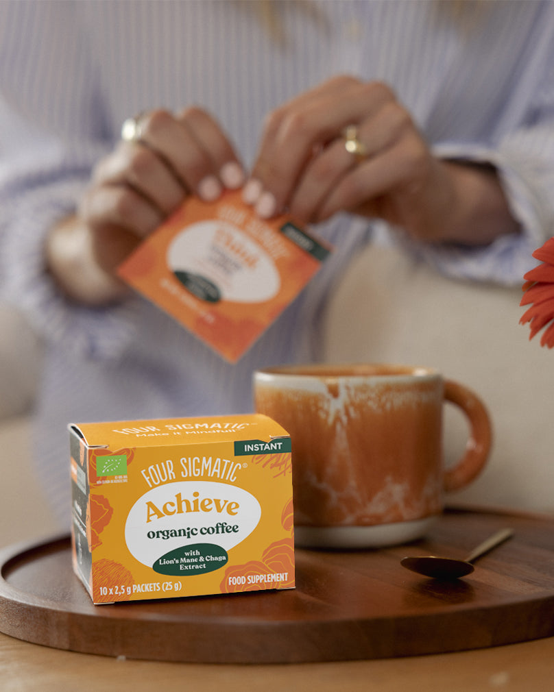 Achieve Organic Instant Coffee w/ Lion's Mane - 4 pack