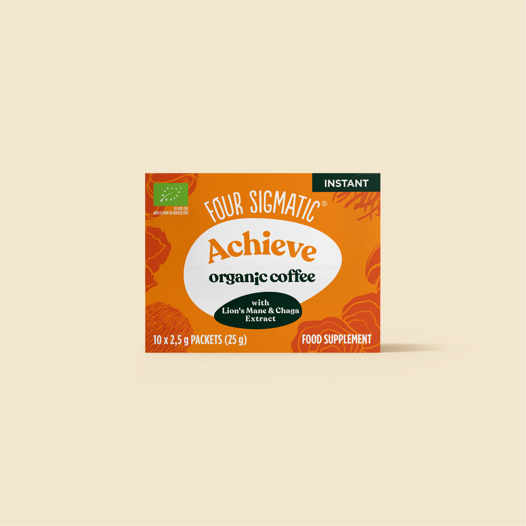 Achieve Organic Instant Coffee w/ Lion's Mane - 4 pack
