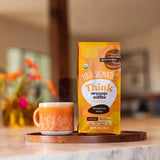 NEW! Think Whole Bean Organic Coffee with Lion’s Mane & Chaga Mushrooms (8-pack)