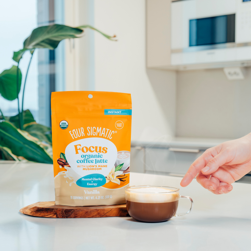 Focus Organic Coffee Latte - Vanilla (6-Pack)