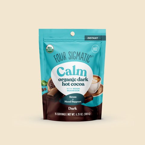 Calm Organic Dark Hot Cocoa Multi-serve - 6pack