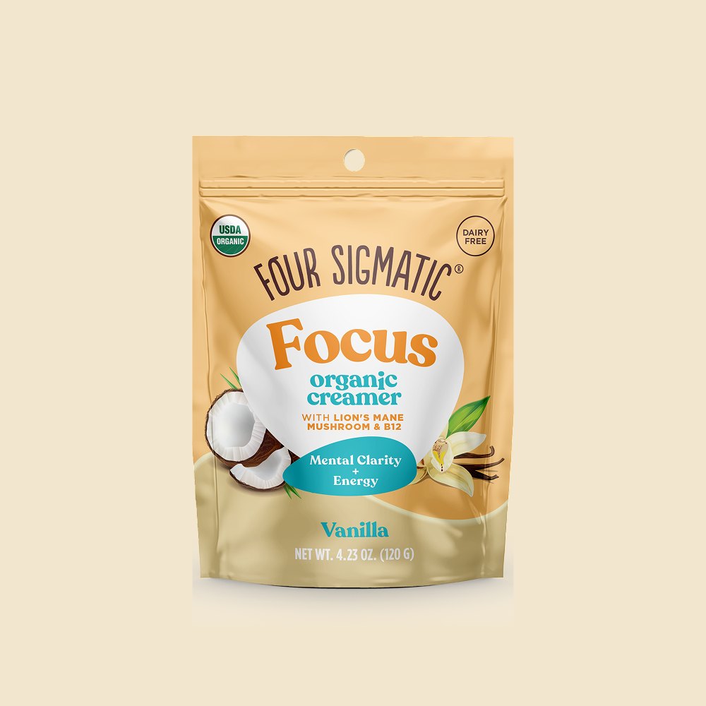 Focus Organic Creamer Vanilla - 6pack