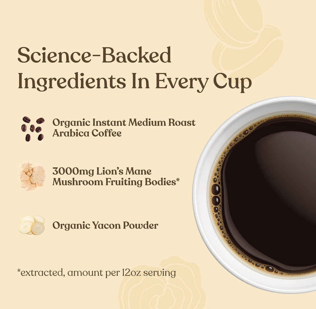 Original Mushroom Coffee - Instant (6-Pack)