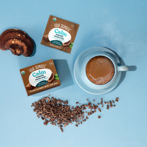 Calm Organic Mushroom Cacao - 4 pack