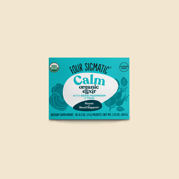 Calm Organic Reishi Elixir - 4pack