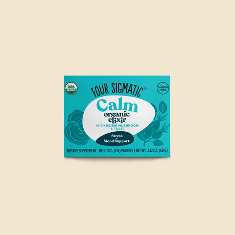 Calm Organic Reishi Elixir - 4pack