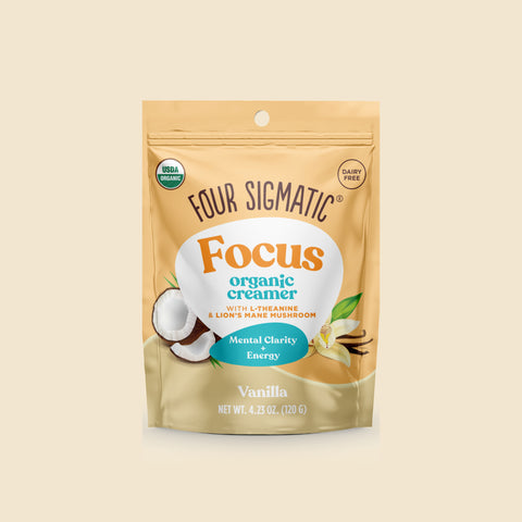 Focus Organic Creamer Vanilla - 6pack