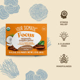 Focus Organic Coffee Latte - 4pack