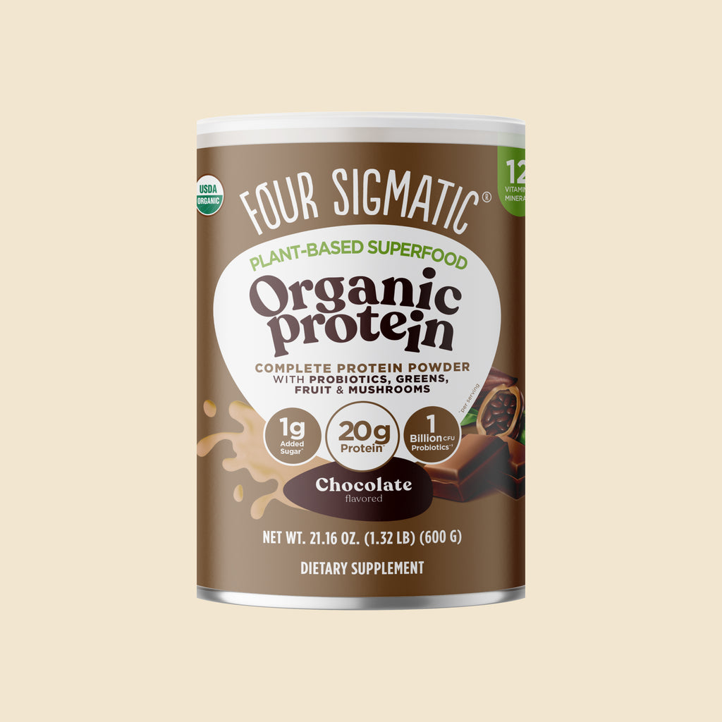 Organic Plant-Based Protein - Chocolate - 6 pack