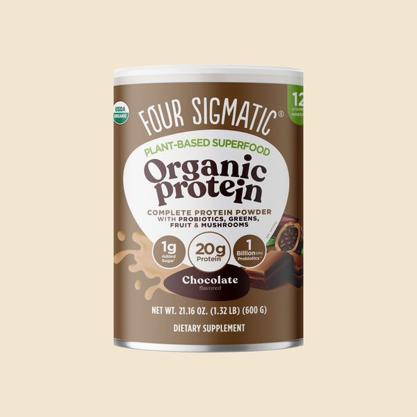 Organic Plant-Based Protein - Chocolate - 6pack
